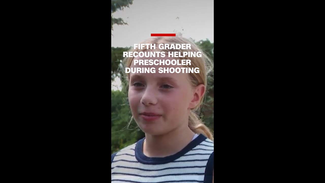 Fifth grader recounts helping preschooler during school shooting