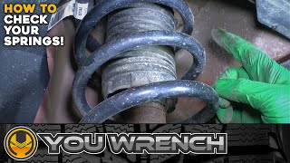 How to Check Your Suspension Coil Springs for Damage (Safety Inspection Failure)