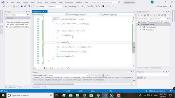شرح C# الدرس الواحد والثلاثين List