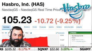 HASBRO STOCK TANKS AFTER EARNINGS CALL 10%! ~Investor XP~