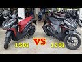 Honda Click 125i VS Honda Click 150i