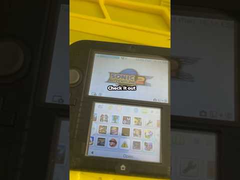 Sonic Adventure 2 on the 2DS #shorts #homebrew #nintendo
