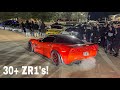 Corvette zr1s take over texas streets tx2k23