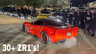 Corvette ZR1’s Take Over Texas Streets! TX2K23