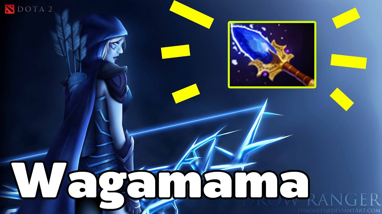 Drow Ranger AGHANIM'S SCEPTER By Wagamama - YouTube