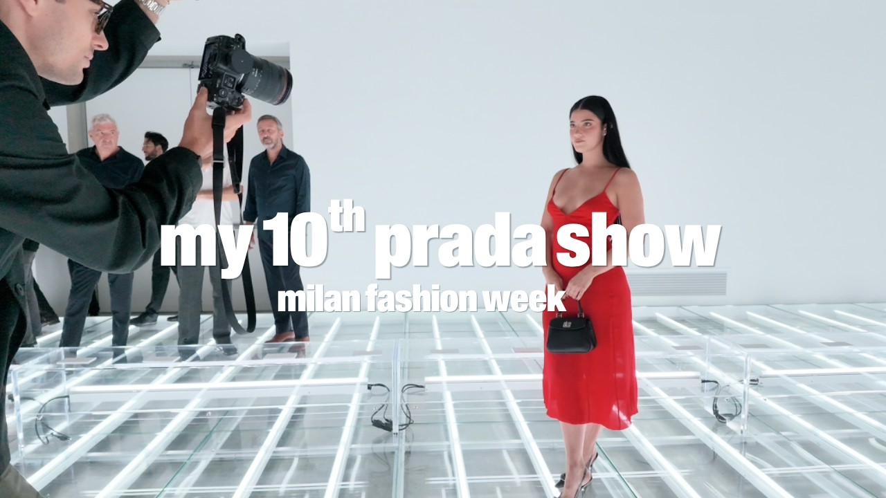 my 10th prada show!! | mfw