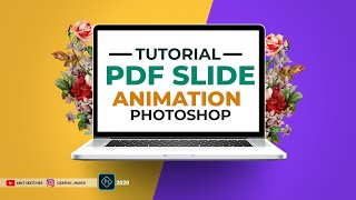How to create PDF animation Slides in photoshop Tutorial
