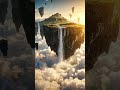 Floating Sky Islands & Heavenly Waterfall 🌤️✨ | Fantasy Cinematic AI Video