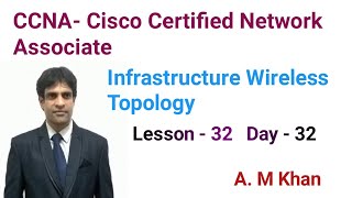 CCNA- INFRASTRUCTURE WIRELESS TOPOLOGY-LESSON 32- NETWORK GURU LAB