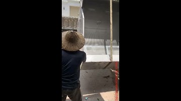 Bàn giao máy tách rác tĩnh có khoảng cách lưới lọc là 3mm cho khách hàng tại Hà Nội