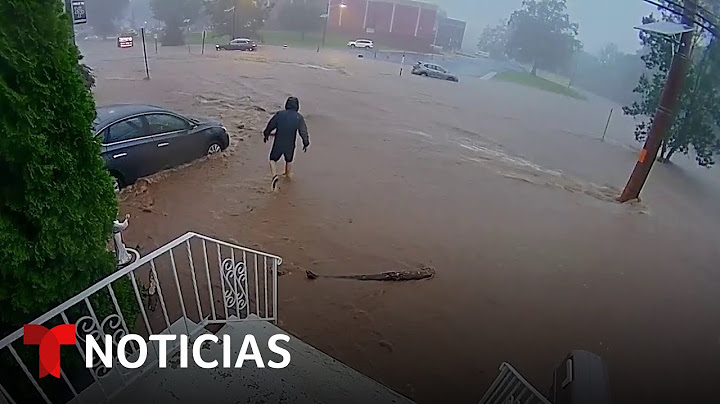 Nueva York y Nueva Jersey aún no se reponen de repentinas inundaciones | Noticias Telemundo