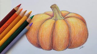(Drawing) An Autumn Pumpkin