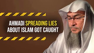 CAUGHT ON LIVE - Spreading Lies About Sheikh Assim | Assim Al Hakeem.