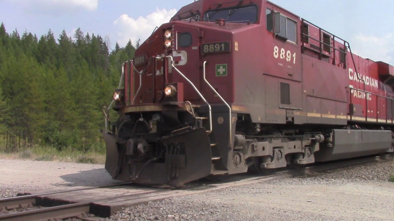 Canadian Pacific Mixed (CP 46?) West at Caithness BC!!