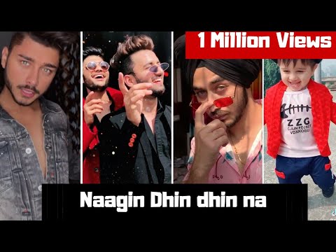 Naagin dhin dhin na  tiktok trending  smart look hardik sharma cute tik tok new tiktok