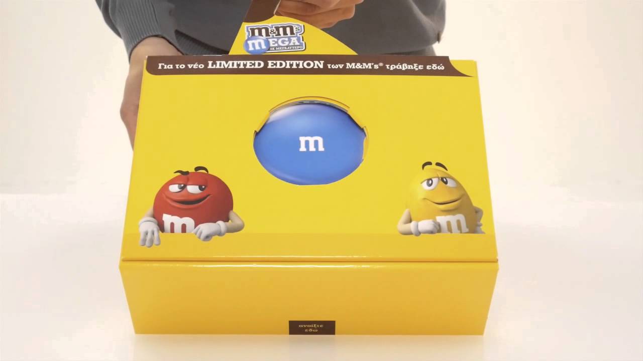 M&M's Limited Edition Promo Box YouTube