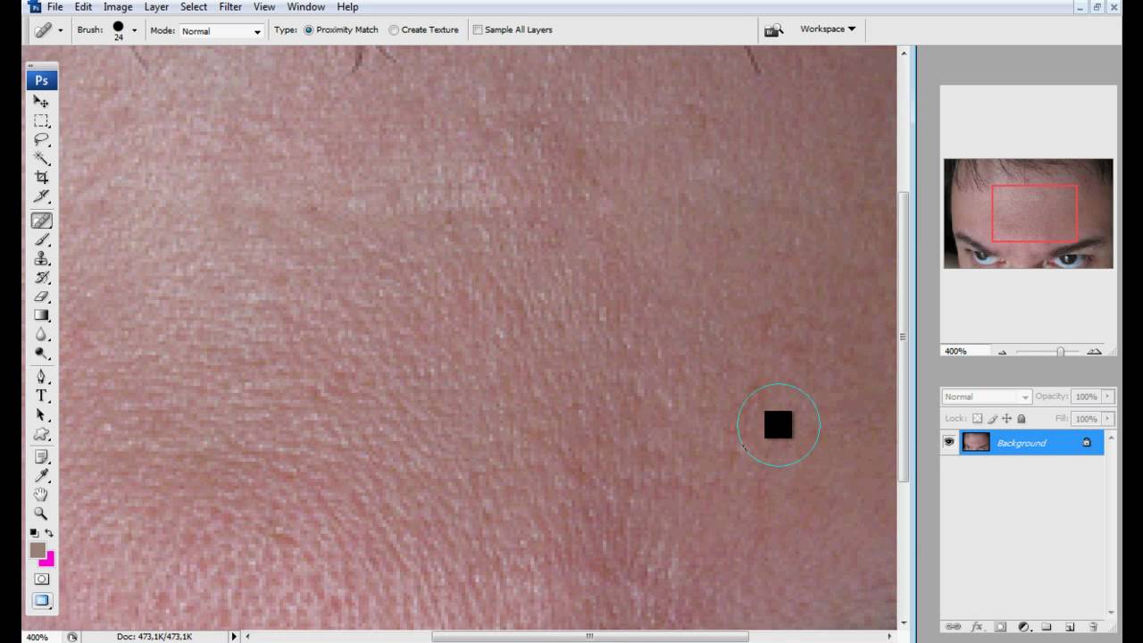 Tutorial One "How To Remove Spots" Adobe (Voice