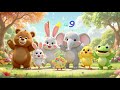 Sunny Garden Friends: Colors &amp; Counting Song | Calming 3D Cartoon for Toddlers