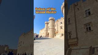 Palace of Grand Master #grandmaster #greece #rhodes #greekisland #palace #travel #shorts #2024 #fyp