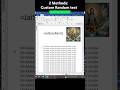 2 Methods to Create Your Own Random Text #msword #shorts