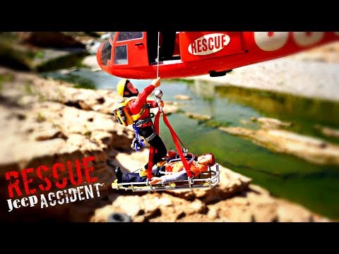 JEEP ACCIDENT HELICOPTER RESCUE RC ADVENTURES