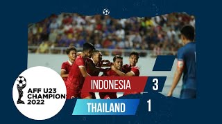 Thailand vs Indonesia 1-3 Semi Final AFF Championship U23 I Highlights & All Goals 2023 HD