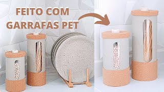 IDEIAS FÁCEIS PARA RECICLAR E DECORAR COM GARRAFAS PET