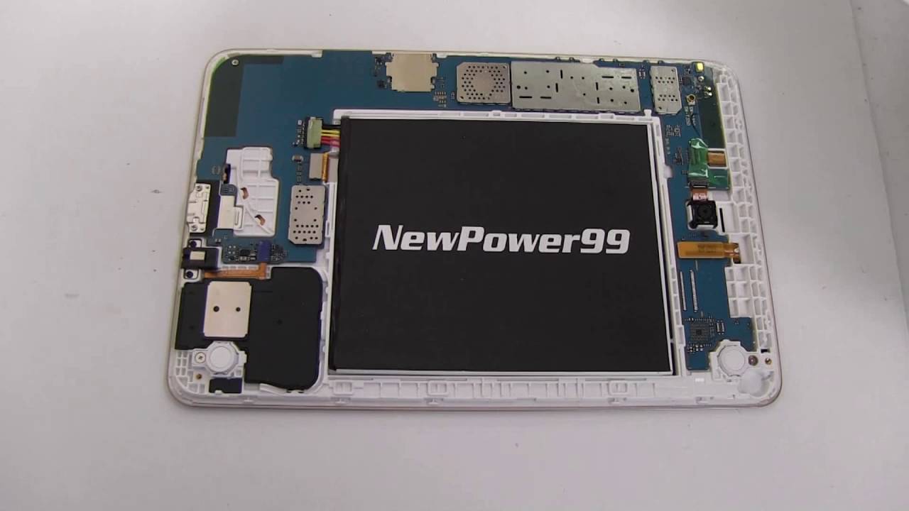 How to Replace Your Samsung Galaxy Tab A 8.0 SMT355 Battery YouTube