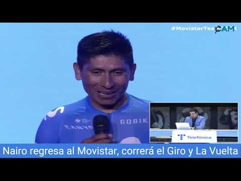 Nairo Quintana regresa al Movistar