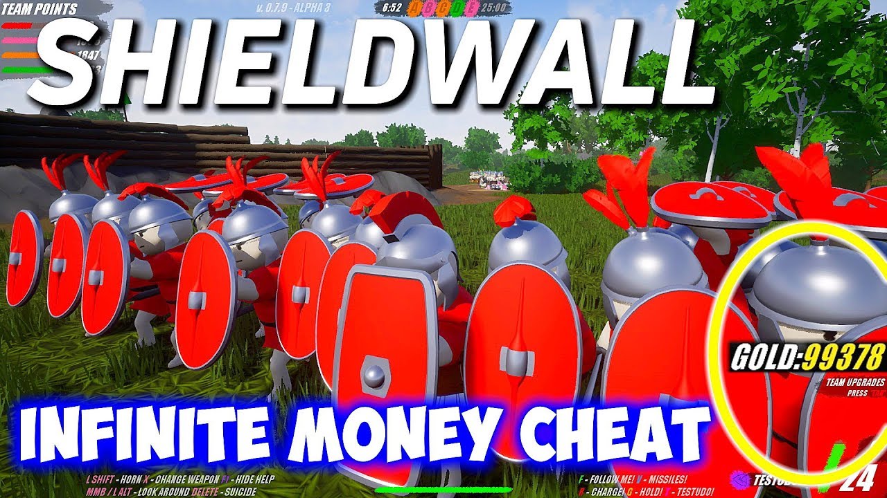 SHIELDWALL Cheat for Money Tutorial