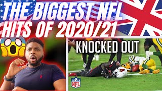 🇬🇧BRIT Reacts To NFL BIGGEST HITS OF 2021!