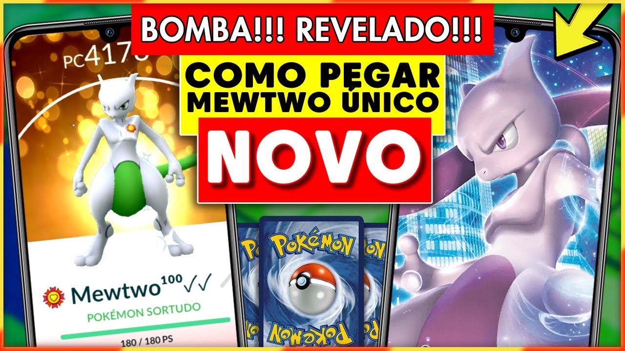 Como pegar pokémon lendário Mewtwo no Pokémon Go #pokemon