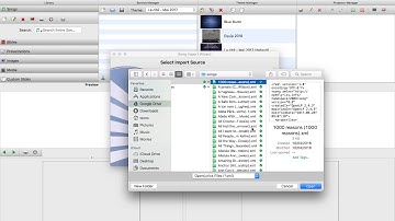 Import Theme Songs In OpenLP