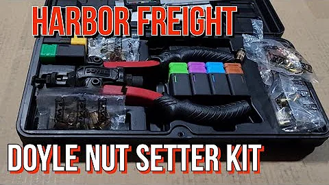 Harbor Freight Doyle Rivet Nut Setter Kit This Thing is Awesome