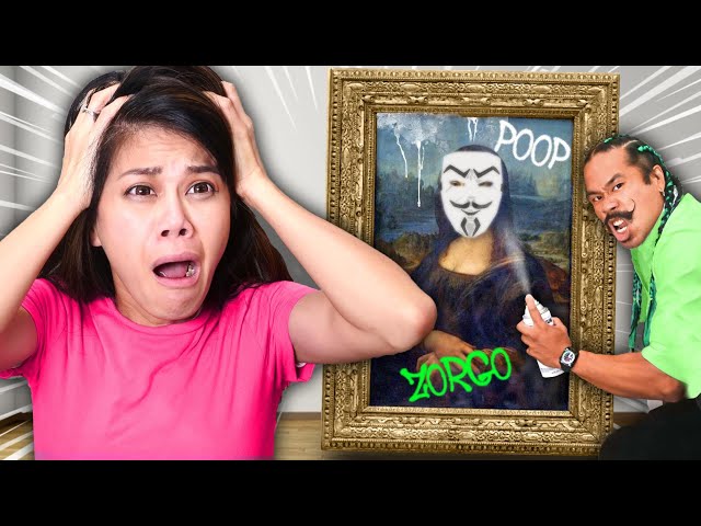 DESTROYING The World's Most EXPENSIVE PAINTING - YouTube