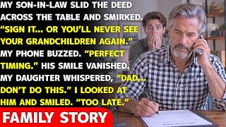 My Son in Law Said, “Sign It—or Never See Your Grandchildren Again ” He Chose the Wrong Father