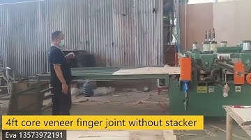 Plywood production line 4ft Core Finger Joint Technology core veneer composer