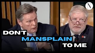 Tory MSP accuses SNP minister of 'mansplaining'