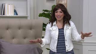 Home Reflections 800TC Easy Care Cooling Sheet Set on QVC