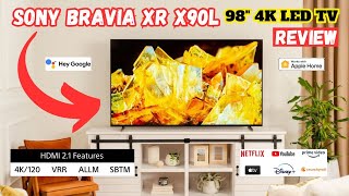 Sony BRAVIA XR X90L 98 4K HDR Smart LED TV Review: Ultimate Home Entertainment Experience