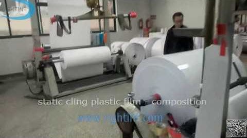 static cling plastic film   composition