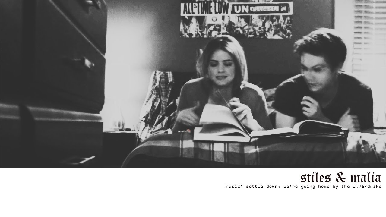 stiles & malia | we're speaking in bodies