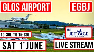 Glos Airport (EGBJ) - Live Stream: Saturday 1st June (10:30L)✈️