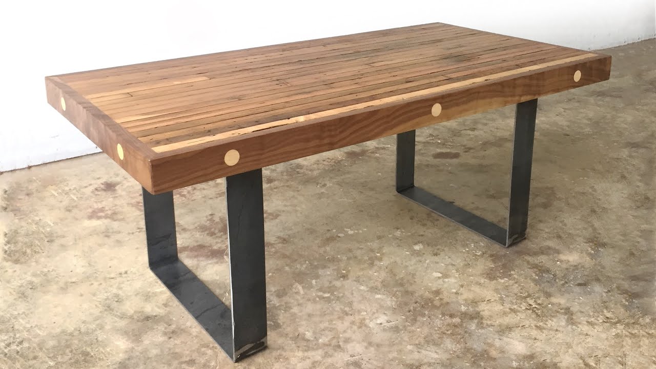 Diy Bowling Alley Coffee Table Modern Builds Ep 35 Youtube