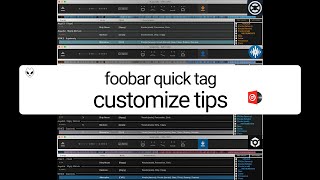 foobar quick tag - customize tips