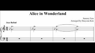 [Jazz Standard] Alice in Wonderland (sheet music)
