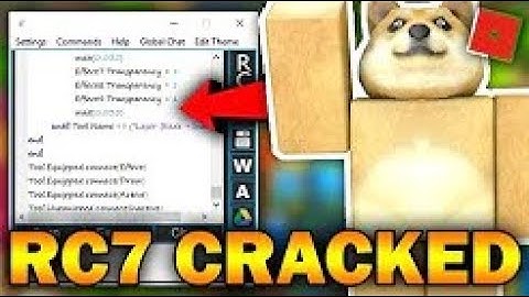 ✔️ROBLOX RC7 CRACKED ✔️ MARCH 7TH 2018! UPDATED CUSTOM FEATURES