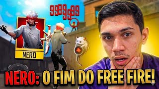 PERSONAGEM NERO ESTÁ ACABANDO COM O FREE FIRE EM 2026!