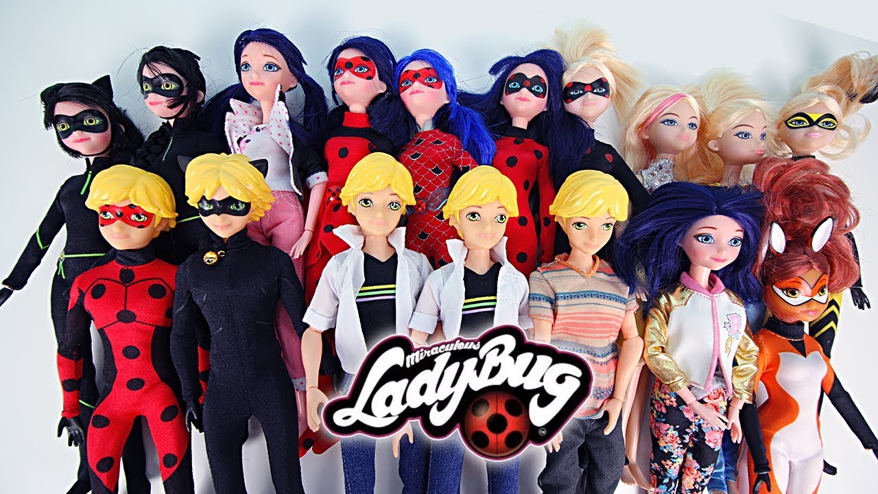 MIRACULOUS LADYBUG  TOUTE MA COLLECTION DE POUPEES 