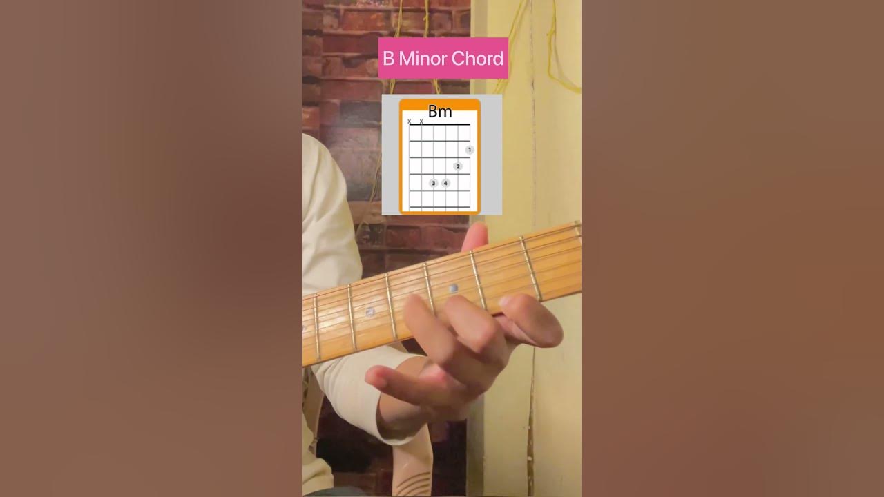 B Minor Chord Guitar Lesson | How To Play B Minor Chord On Guitar | # ...